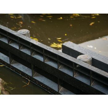 KLP Rapid Retain Panel opgeklampt 210 x 180 cm