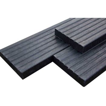 Deckplank 18 x 3,9 x 325 cm ZWART